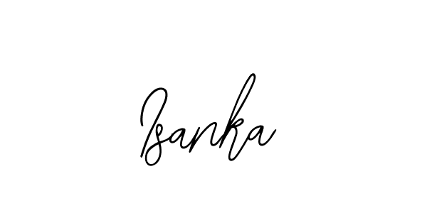 Also we have Isanka name is the best signature style. Create professional handwritten signature collection using Bearetta-2O07w autograph style. Isanka signature style 12 images and pictures png