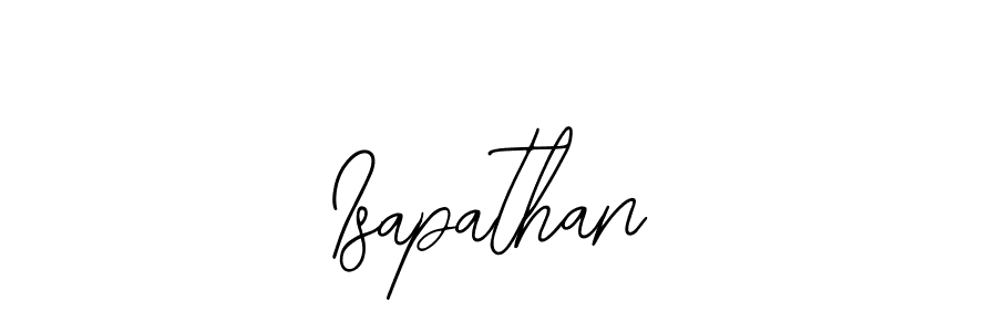 Make a beautiful signature design for name Isapathan. With this signature (Bearetta-2O07w) style, you can create a handwritten signature for free. Isapathan signature style 12 images and pictures png