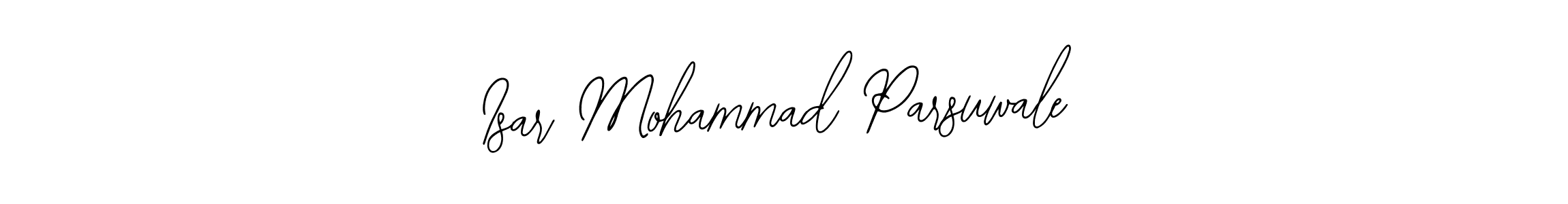 Make a beautiful signature design for name Isar Mohammad Parsuwale. Use this online signature maker to create a handwritten signature for free. Isar Mohammad Parsuwale signature style 12 images and pictures png