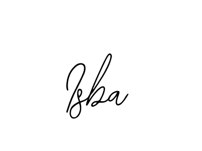 Isba stylish signature style. Best Handwritten Sign (Bearetta-2O07w) for my name. Handwritten Signature Collection Ideas for my name Isba. Isba signature style 12 images and pictures png