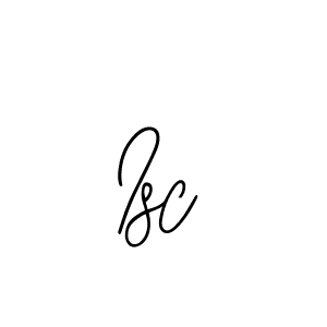 Create a beautiful signature design for name Isc. With this signature (Bearetta-2O07w) fonts, you can make a handwritten signature for free. Isc signature style 12 images and pictures png