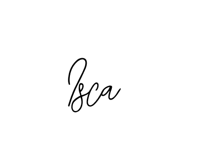 The best way (Bearetta-2O07w) to make a short signature is to pick only two or three words in your name. The name Isca include a total of six letters. For converting this name. Isca signature style 12 images and pictures png