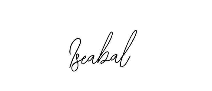 Also You can easily find your signature by using the search form. We will create Iseabal name handwritten signature images for you free of cost using Bearetta-2O07w sign style. Iseabal signature style 12 images and pictures png