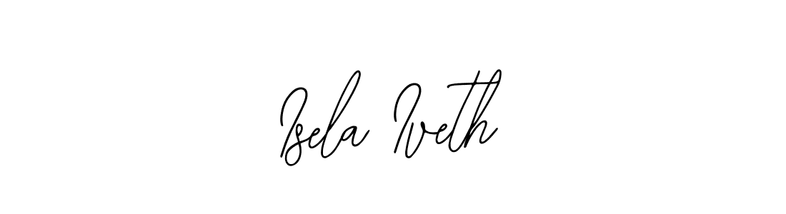 Also You can easily find your signature by using the search form. We will create Isela Iveth name handwritten signature images for you free of cost using Bearetta-2O07w sign style. Isela Iveth signature style 12 images and pictures png