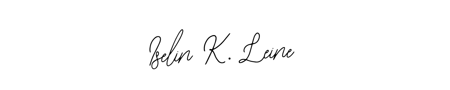 This is the best signature style for the Iselin K. Leine name. Also you like these signature font (Bearetta-2O07w). Mix name signature. Iselin K. Leine signature style 12 images and pictures png