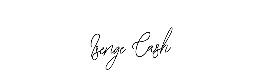 Isenge Cash stylish signature style. Best Handwritten Sign (Bearetta-2O07w) for my name. Handwritten Signature Collection Ideas for my name Isenge Cash. Isenge Cash signature style 12 images and pictures png