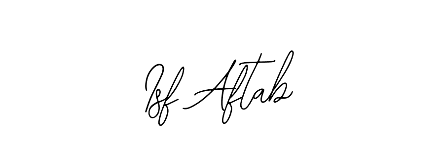 Create a beautiful signature design for name Isf Aftab. With this signature (Bearetta-2O07w) fonts, you can make a handwritten signature for free. Isf Aftab signature style 12 images and pictures png