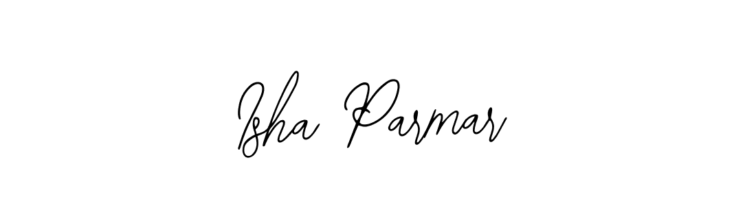 Design your own signature with our free online signature maker. With this signature software, you can create a handwritten (Bearetta-2O07w) signature for name Isha Parmar. Isha Parmar signature style 12 images and pictures png