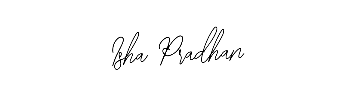 Isha Pradhan stylish signature style. Best Handwritten Sign (Bearetta-2O07w) for my name. Handwritten Signature Collection Ideas for my name Isha Pradhan. Isha Pradhan signature style 12 images and pictures png