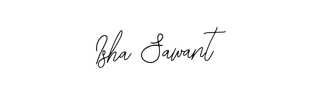 Design your own signature with our free online signature maker. With this signature software, you can create a handwritten (Bearetta-2O07w) signature for name Isha Sawant. Isha Sawant signature style 12 images and pictures png