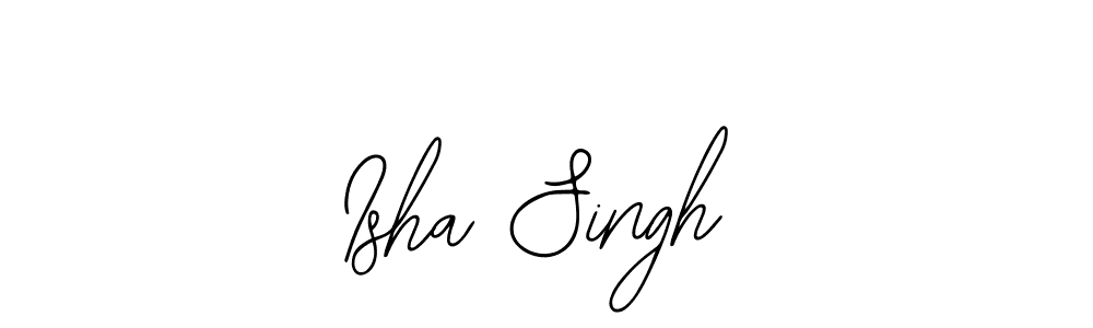 Also You can easily find your signature by using the search form. We will create Isha Singh name handwritten signature images for you free of cost using Bearetta-2O07w sign style. Isha Singh signature style 12 images and pictures png