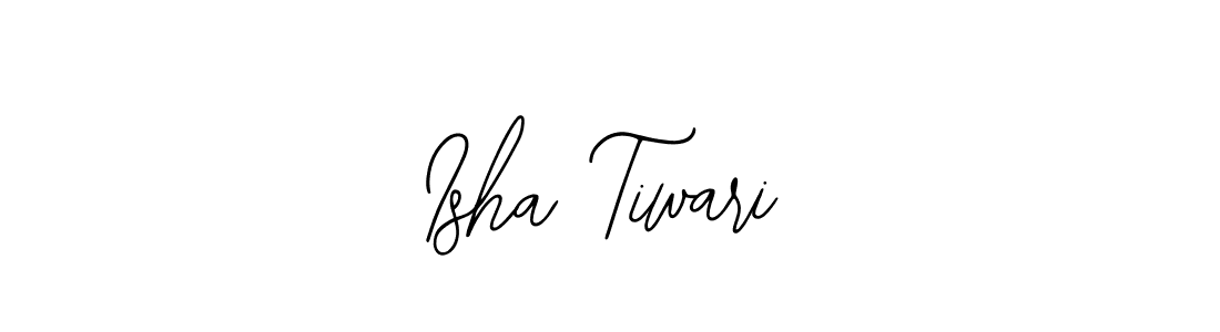 if you are searching for the best signature style for your name Isha Tiwari. so please give up your signature search. here we have designed multiple signature styles  using Bearetta-2O07w. Isha Tiwari signature style 12 images and pictures png