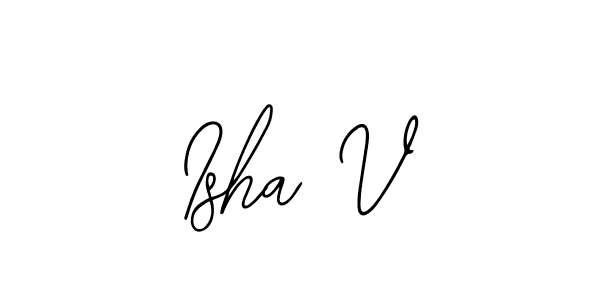 Make a short Isha V signature style. Manage your documents anywhere anytime using Bearetta-2O07w. Create and add eSignatures, submit forms, share and send files easily. Isha V signature style 12 images and pictures png