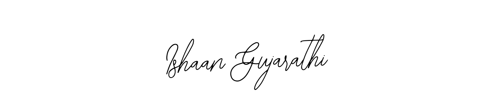 Make a beautiful signature design for name Ishaan Gujarathi. With this signature (Bearetta-2O07w) style, you can create a handwritten signature for free. Ishaan Gujarathi signature style 12 images and pictures png