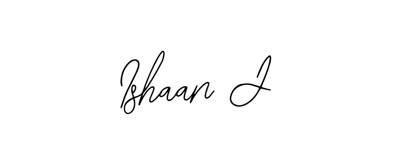 You can use this online signature creator to create a handwritten signature for the name Ishaan J. This is the best online autograph maker. Ishaan J signature style 12 images and pictures png