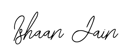An effortless, minimalist signature concept for Ishaan Jain using Bearetta-2O07w design. Clean lines that look great on any document. Ishaan Jain signature style 12 images and pictures png