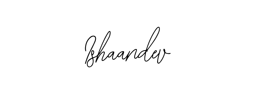 Also we have Ishaandev name is the best signature style. Create professional handwritten signature collection using Bearetta-2O07w autograph style. Ishaandev signature style 12 images and pictures png