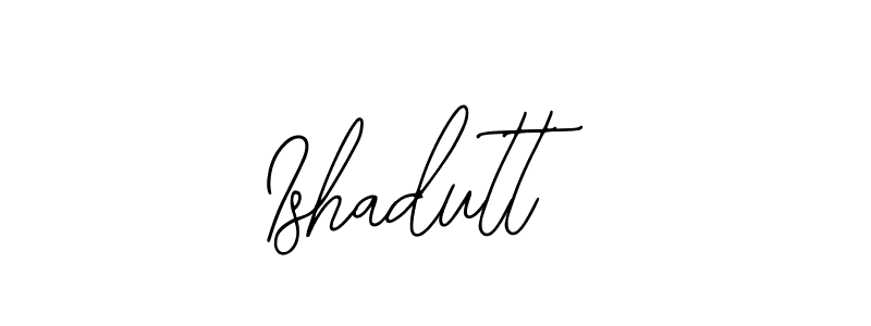 How to Draw Ishadutt signature style? Bearetta-2O07w is a latest design signature styles for name Ishadutt. Ishadutt signature style 12 images and pictures png