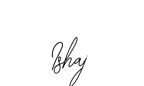 How to make Ishaj signature? Bearetta-2O07w is a professional autograph style. Create handwritten signature for Ishaj name. Ishaj signature style 12 images and pictures png