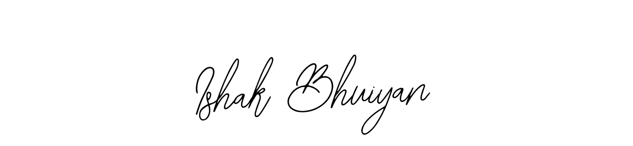 Make a beautiful signature design for name Ishak Bhuiyan. Use this online signature maker to create a handwritten signature for free. Ishak Bhuiyan signature style 12 images and pictures png