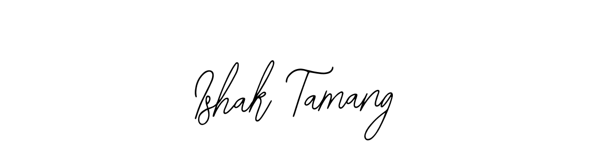 You can use this online signature creator to create a handwritten signature for the name Ishak Tamang. This is the best online autograph maker. Ishak Tamang signature style 12 images and pictures png