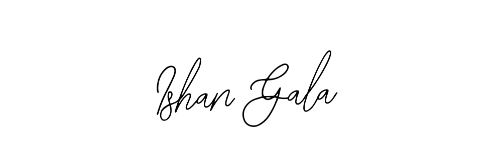 if you are searching for the best signature style for your name Ishan Gala. so please give up your signature search. here we have designed multiple signature styles  using Bearetta-2O07w. Ishan Gala signature style 12 images and pictures png