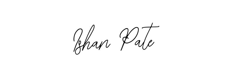 Bearetta-2O07w is a professional signature style that is perfect for those who want to add a touch of class to their signature. It is also a great choice for those who want to make their signature more unique. Get Ishan Pate name to fancy signature for free. Ishan Pate signature style 12 images and pictures png