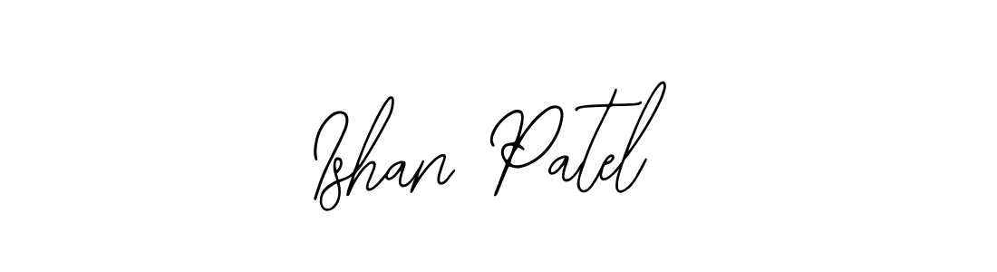 This is the best signature style for the Ishan Patel name. Also you like these signature font (Bearetta-2O07w). Mix name signature. Ishan Patel signature style 12 images and pictures png