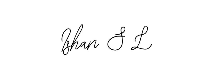 Make a short Ishan S L signature style. Manage your documents anywhere anytime using Bearetta-2O07w. Create and add eSignatures, submit forms, share and send files easily. Ishan S L signature style 12 images and pictures png