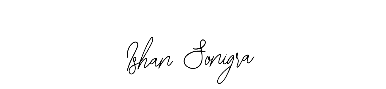 Use a signature maker to create a handwritten signature online. With this signature software, you can design (Bearetta-2O07w) your own signature for name Ishan Sonigra. Ishan Sonigra signature style 12 images and pictures png