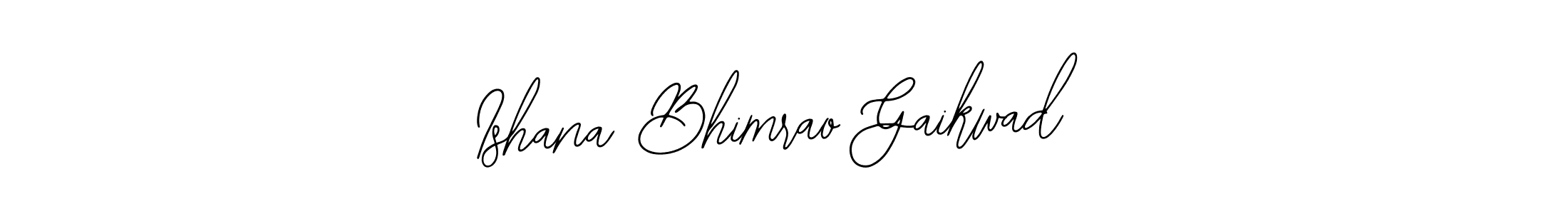 How to Draw Ishana Bhimrao Gaikwad signature style? Bearetta-2O07w is a latest design signature styles for name Ishana Bhimrao Gaikwad. Ishana Bhimrao Gaikwad signature style 12 images and pictures png