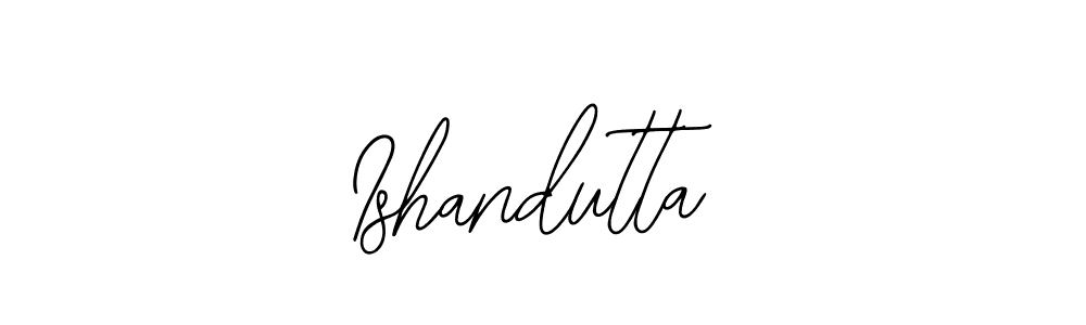 Make a beautiful signature design for name Ishandutta. Use this online signature maker to create a handwritten signature for free. Ishandutta signature style 12 images and pictures png