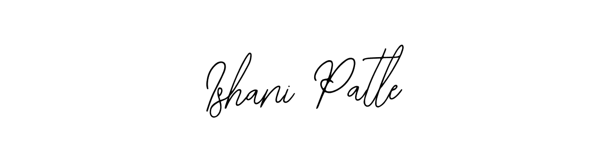 Similarly Bearetta-2O07w is the best handwritten signature design. Signature creator online .You can use it as an online autograph creator for name Ishani Patle. Ishani Patle signature style 12 images and pictures png