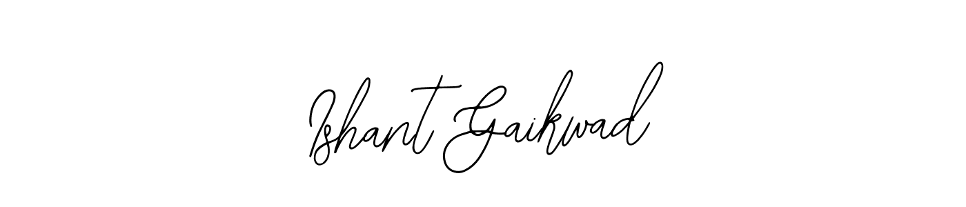 Design your own signature with our free online signature maker. With this signature software, you can create a handwritten (Bearetta-2O07w) signature for name Ishant Gaikwad. Ishant Gaikwad signature style 12 images and pictures png