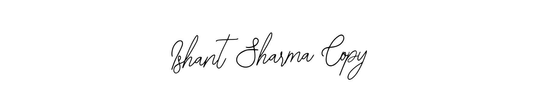 Make a beautiful signature design for name Ishant Sharma Copy. Use this online signature maker to create a handwritten signature for free. Ishant Sharma Copy signature style 12 images and pictures png