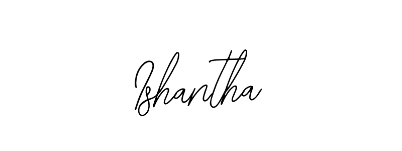 How to Draw Ishantha signature style? Bearetta-2O07w is a latest design signature styles for name Ishantha. Ishantha signature style 12 images and pictures png