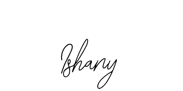 The best way (Bearetta-2O07w) to make a short signature is to pick only two or three words in your name. The name Ishany include a total of six letters. For converting this name. Ishany signature style 12 images and pictures png