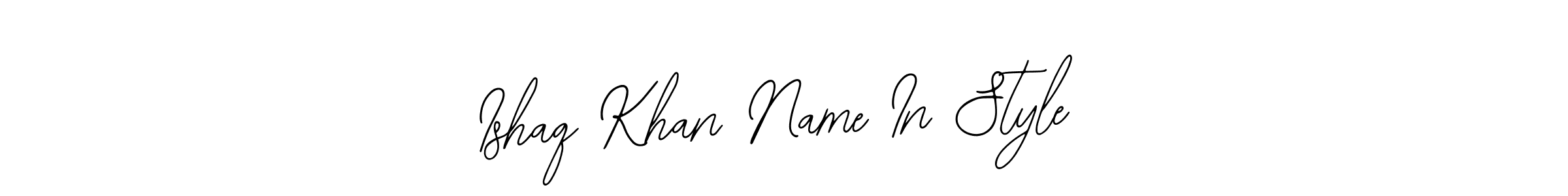 Make a beautiful signature design for name Ishaq Khan Name In Style. With this signature (Bearetta-2O07w) style, you can create a handwritten signature for free. Ishaq Khan Name In Style signature style 12 images and pictures png