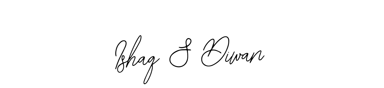 Make a beautiful signature design for name Ishaq S Diwan. Use this online signature maker to create a handwritten signature for free. Ishaq S Diwan signature style 12 images and pictures png