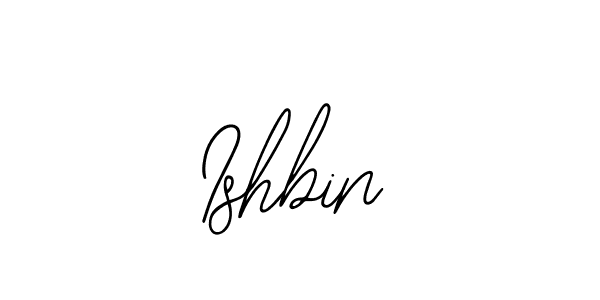 Similarly Bearetta-2O07w is the best handwritten signature design. Signature creator online .You can use it as an online autograph creator for name Ishbin. Ishbin signature style 12 images and pictures png