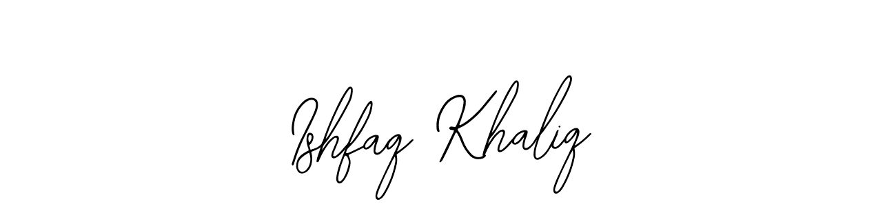 Make a beautiful signature design for name Ishfaq Khaliq. Use this online signature maker to create a handwritten signature for free. Ishfaq Khaliq signature style 12 images and pictures png