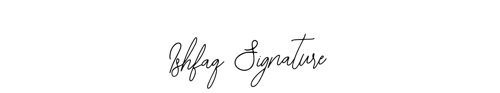 Make a short Ishfaq Signature signature style. Manage your documents anywhere anytime using Bearetta-2O07w. Create and add eSignatures, submit forms, share and send files easily. Ishfaq Signature signature style 12 images and pictures png