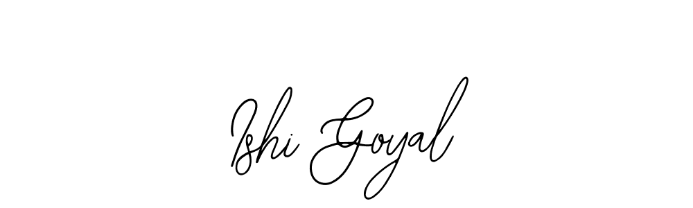 It looks lik you need a new signature style for name Ishi Goyal. Design unique handwritten (Bearetta-2O07w) signature with our free signature maker in just a few clicks. Ishi Goyal signature style 12 images and pictures png