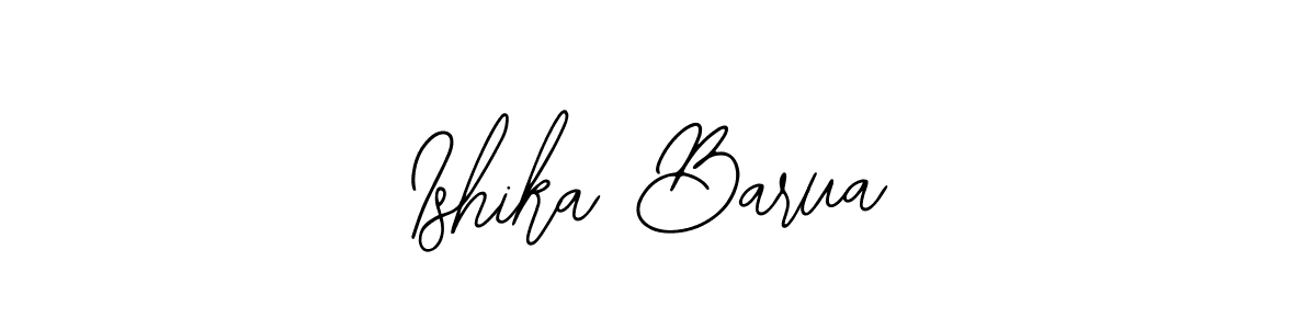 How to Draw Ishika Barua signature style? Bearetta-2O07w is a latest design signature styles for name Ishika Barua. Ishika Barua signature style 12 images and pictures png