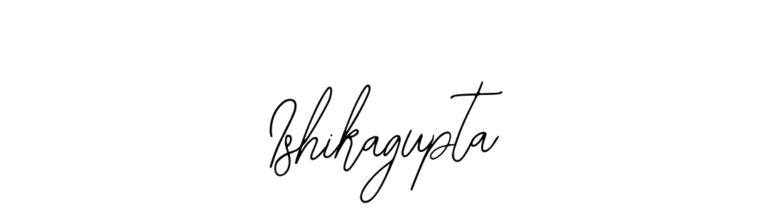 The best way (Bearetta-2O07w) to make a short signature is to pick only two or three words in your name. The name Ishikagupta include a total of six letters. For converting this name. Ishikagupta signature style 12 images and pictures png