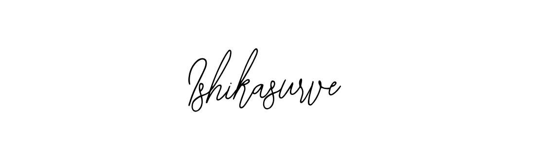 Bearetta-2O07w is a professional signature style that is perfect for those who want to add a touch of class to their signature. It is also a great choice for those who want to make their signature more unique. Get Ishikasurve name to fancy signature for free. Ishikasurve signature style 12 images and pictures png