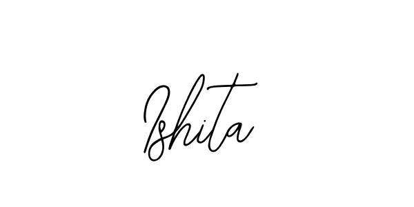 Ishita stylish signature style. Best Handwritten Sign (Bearetta-2O07w) for my name. Handwritten Signature Collection Ideas for my name Ishita. Ishita signature style 12 images and pictures png