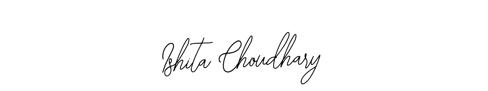 Design your own signature with our free online signature maker. With this signature software, you can create a handwritten (Bearetta-2O07w) signature for name Ishita Choudhary. Ishita Choudhary signature style 12 images and pictures png