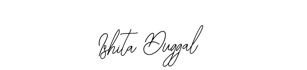 Make a short Ishita Duggal signature style. Manage your documents anywhere anytime using Bearetta-2O07w. Create and add eSignatures, submit forms, share and send files easily. Ishita Duggal signature style 12 images and pictures png