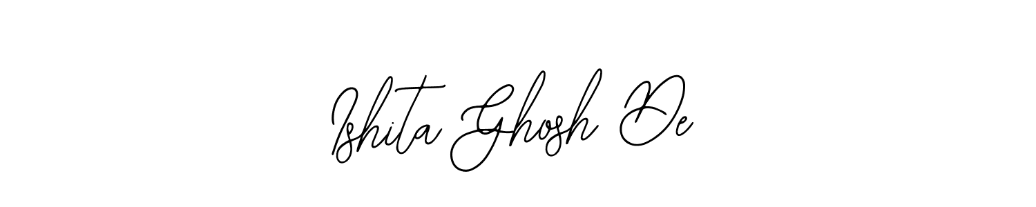 This is the best signature style for the Ishita Ghosh De name. Also you like these signature font (Bearetta-2O07w). Mix name signature. Ishita Ghosh De signature style 12 images and pictures png